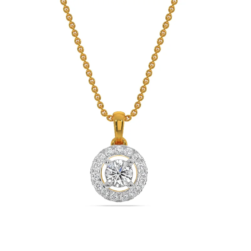 Sienna Solitaire Pendant