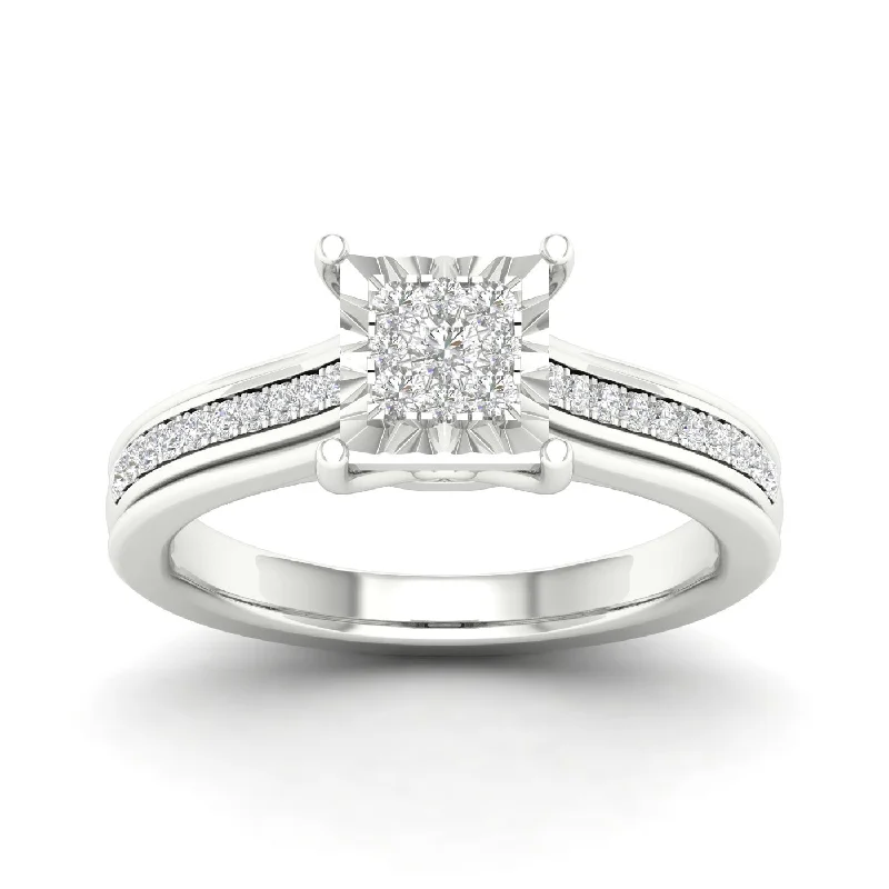 10K 0.25ct Diamond Ring