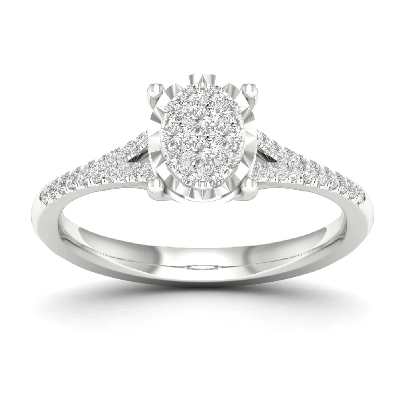 10K 0.25ct Diamond Ring