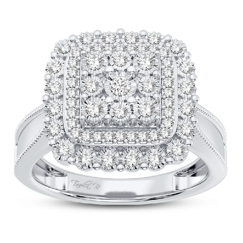 10K 0.25CT DIAMOND RING