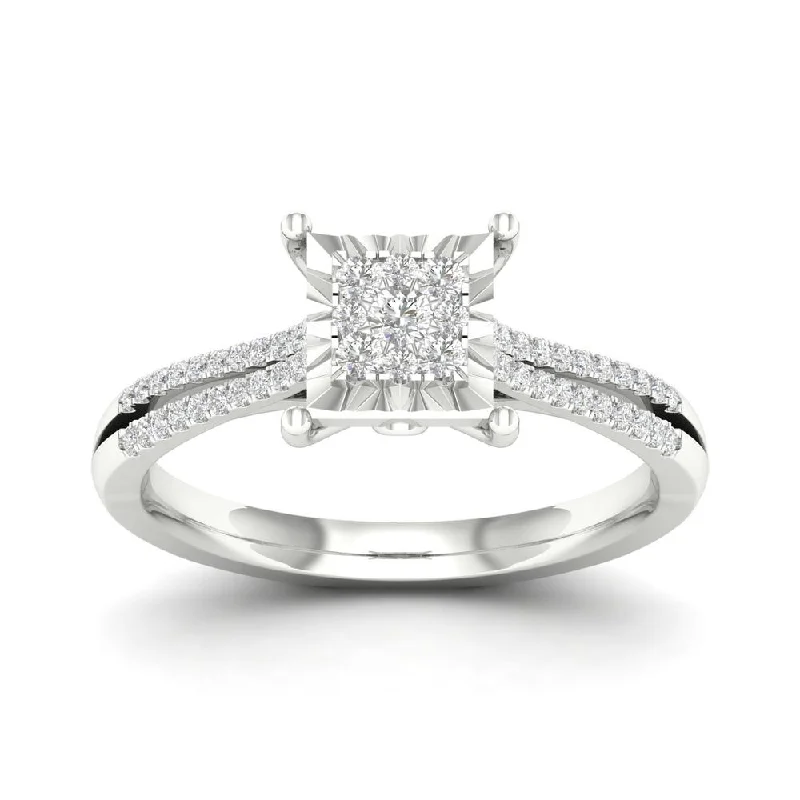 10K 0.25ct Diamond Ring