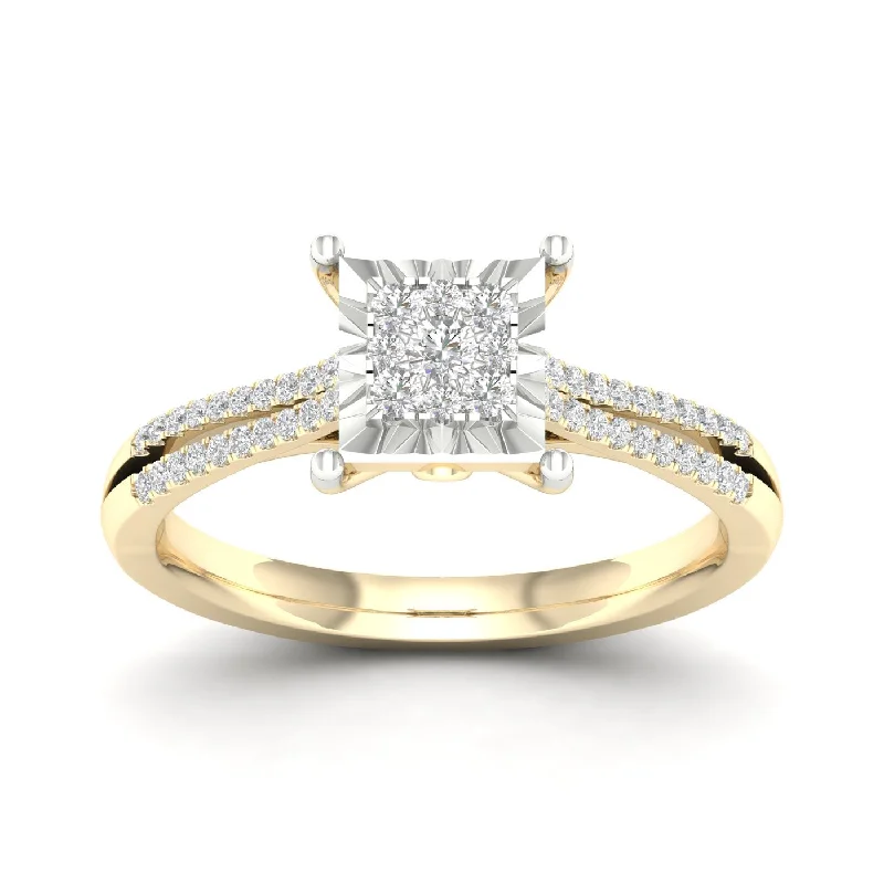 10K 0.25ct Diamond Ring