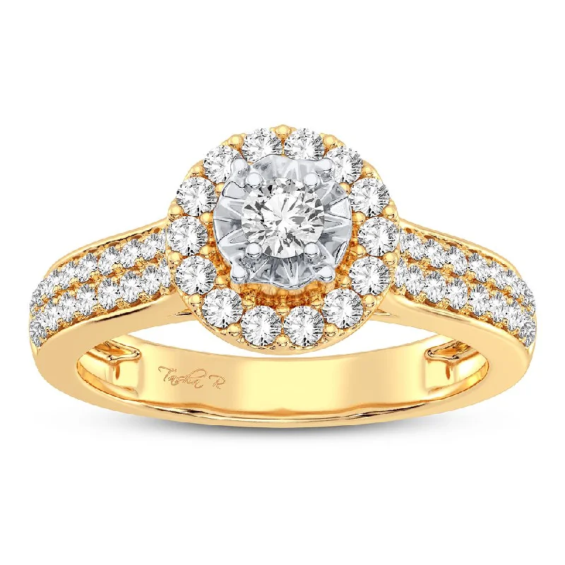 10K 0.50CT DIAMOND RING