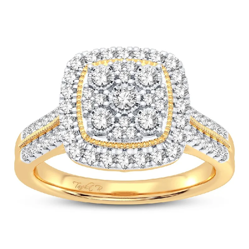 10K 0.50CT DIAMOND RING