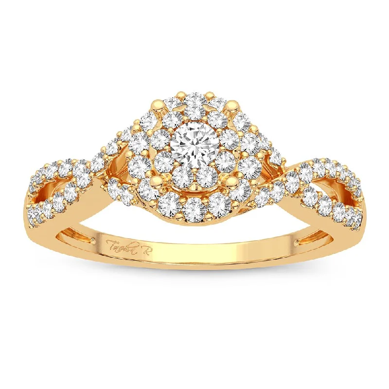 14K 0.38CT Diamond Ring