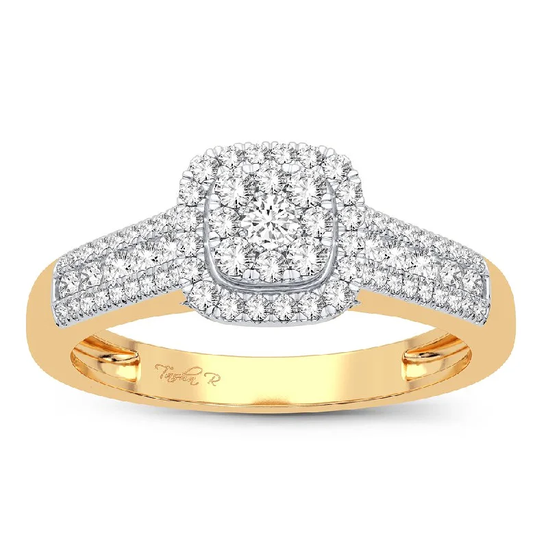 14K 0.45CT Diamond Ring