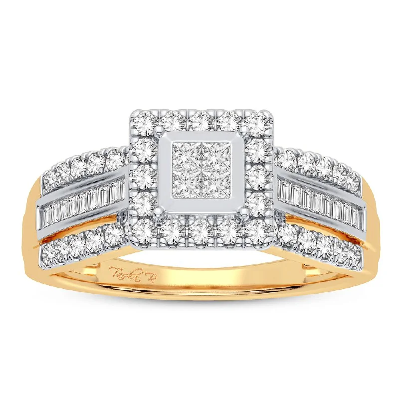 14K 0.50CT DIAMOND RING