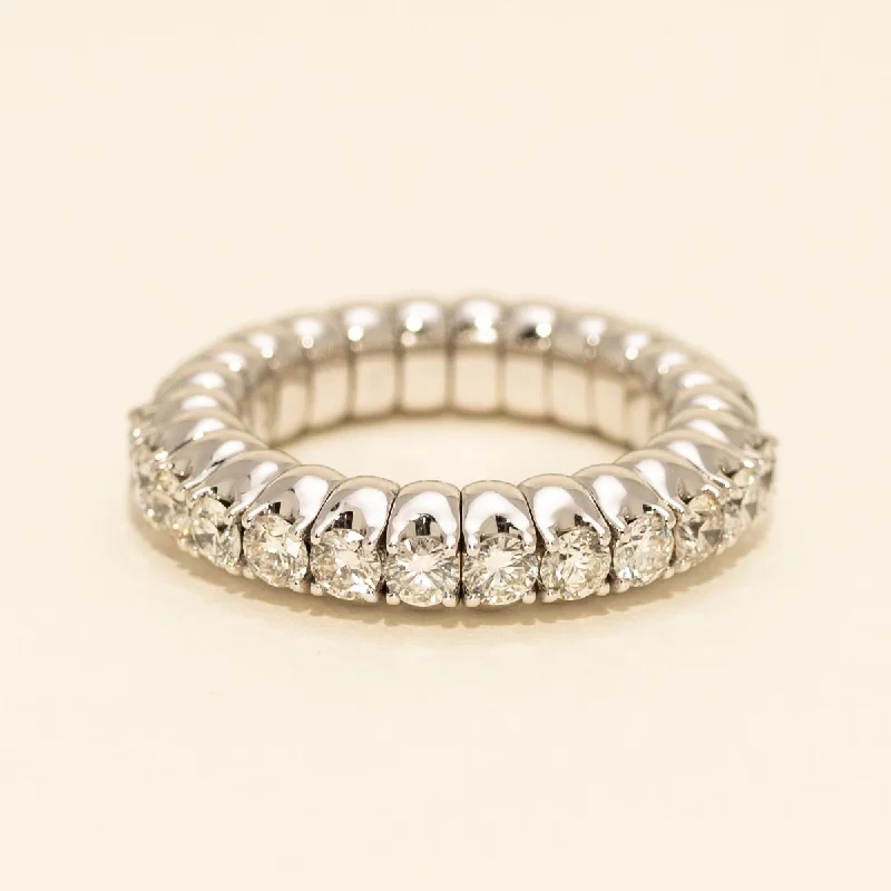 Diamond Flexible Ring in 14kt White Gold (1ct tw)