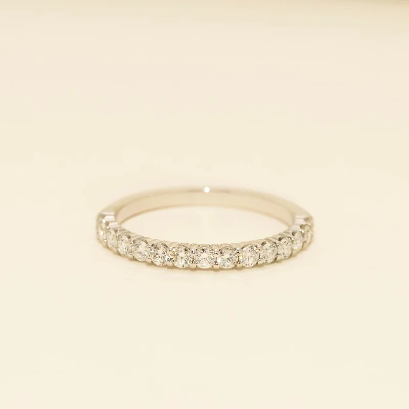 Diamond Wedding Band in 14kt White Gold (1/2ct tw)