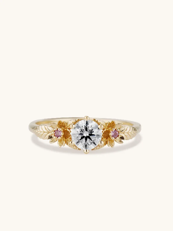 Sakura Ring, 0.50 ct. White Diamond