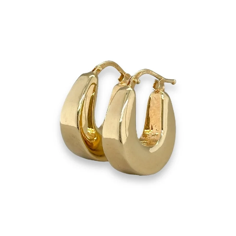 14K Y Gold 20mm Hoop Earrings