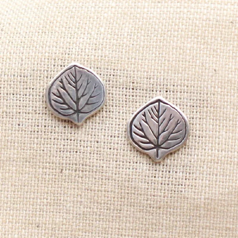 Aspen Leaf Studs