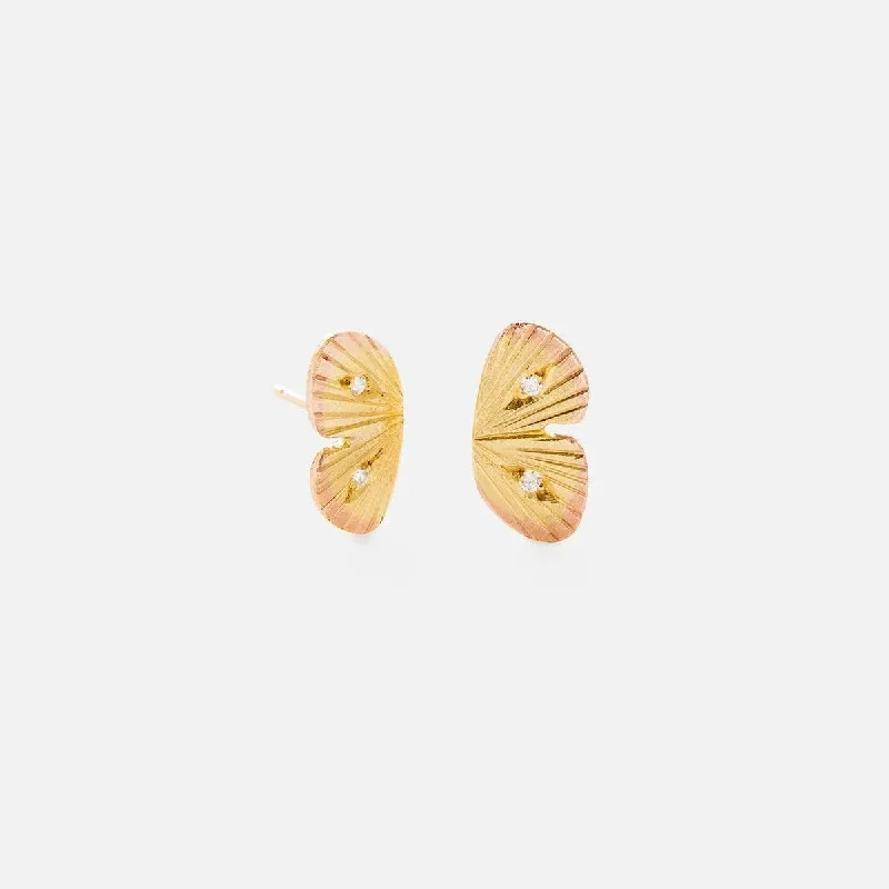 Baby Asterope Studs, Diamond