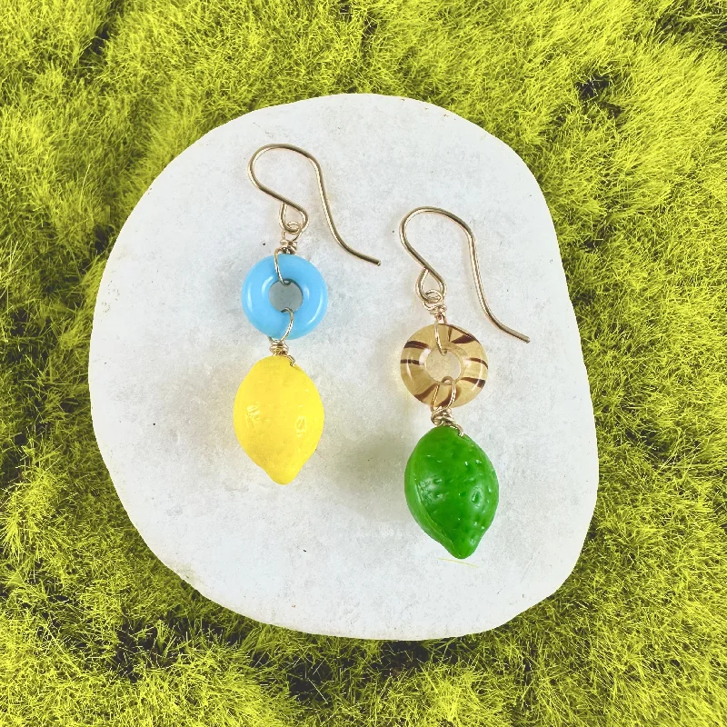 Citrus & Ring Earrings