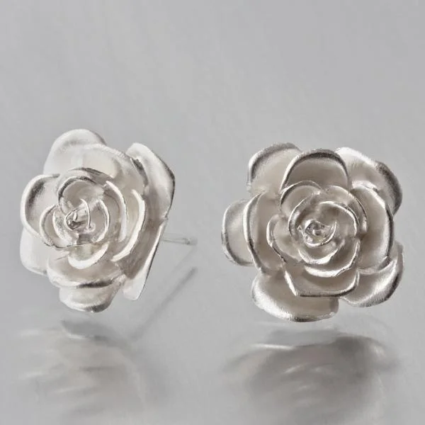 Rose Stud Earrings