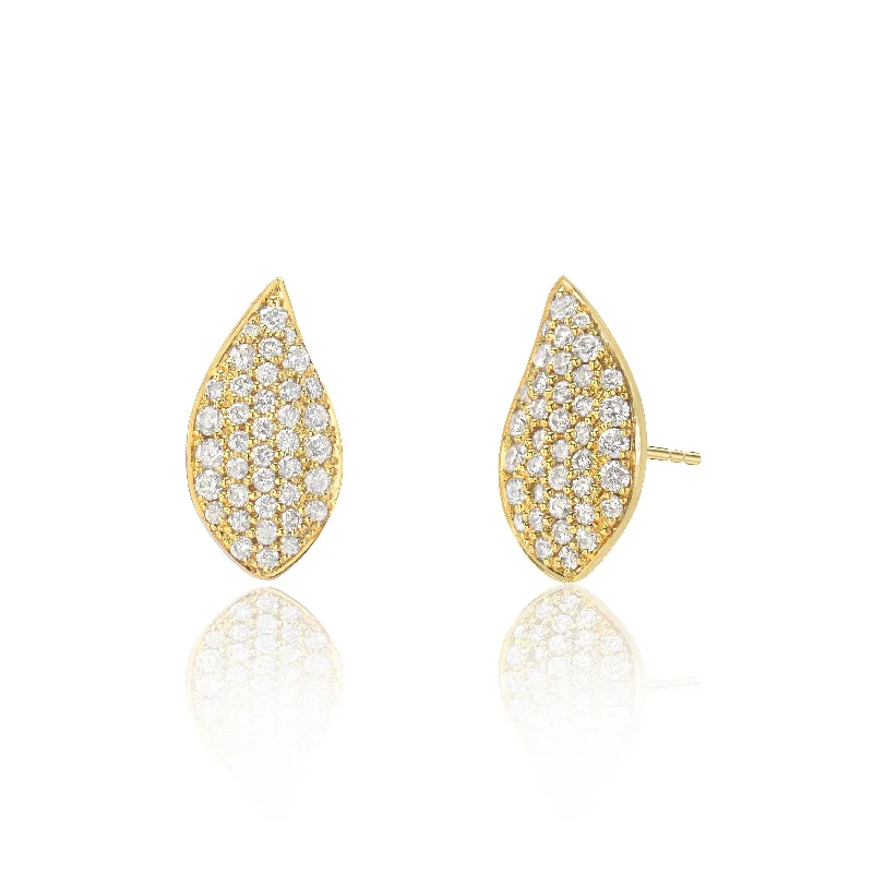 Droplet Studs with Diamonds