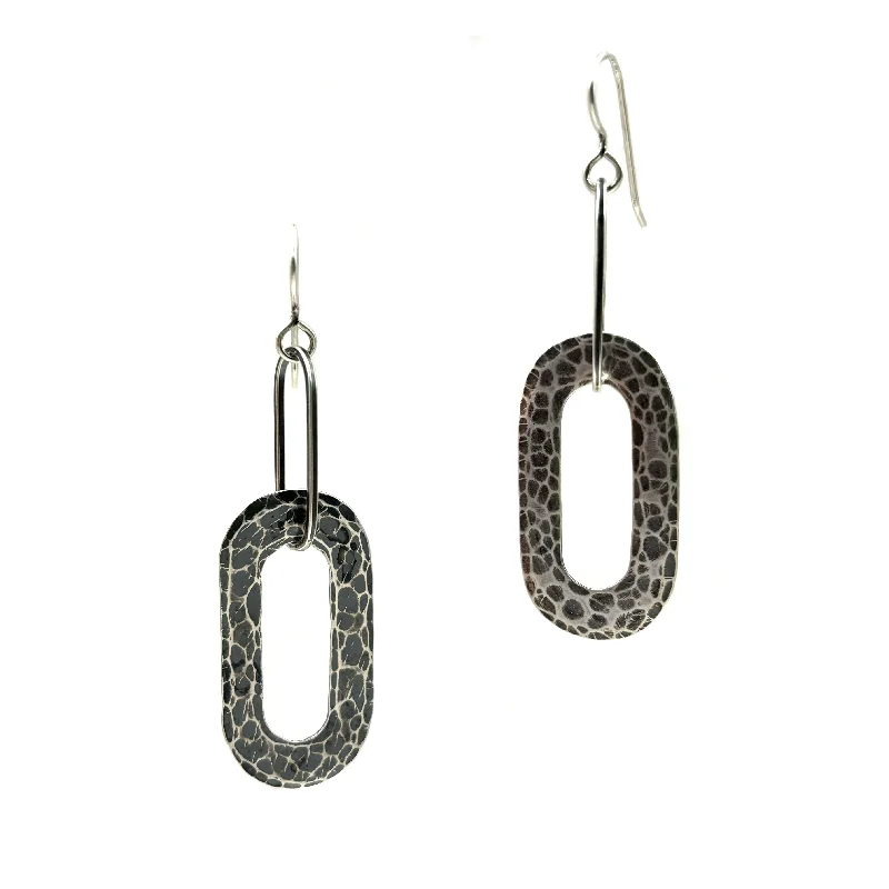 Flat Link Earrings