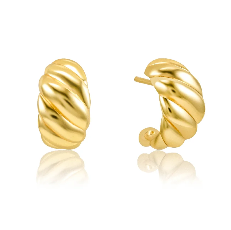 Jess 14k Gold Vermeil Post Earrings