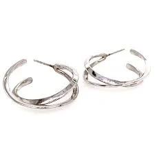 Large Double Hoop Earring