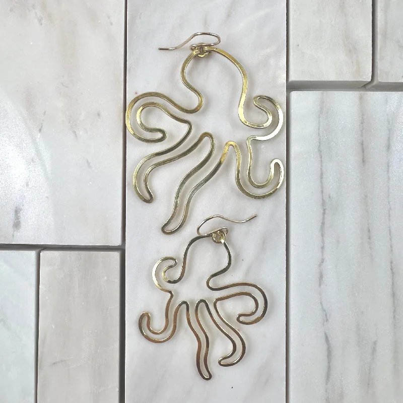 Octopus Earrings