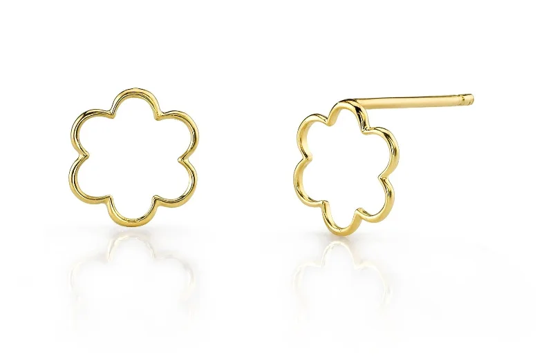 Open Flower Studs