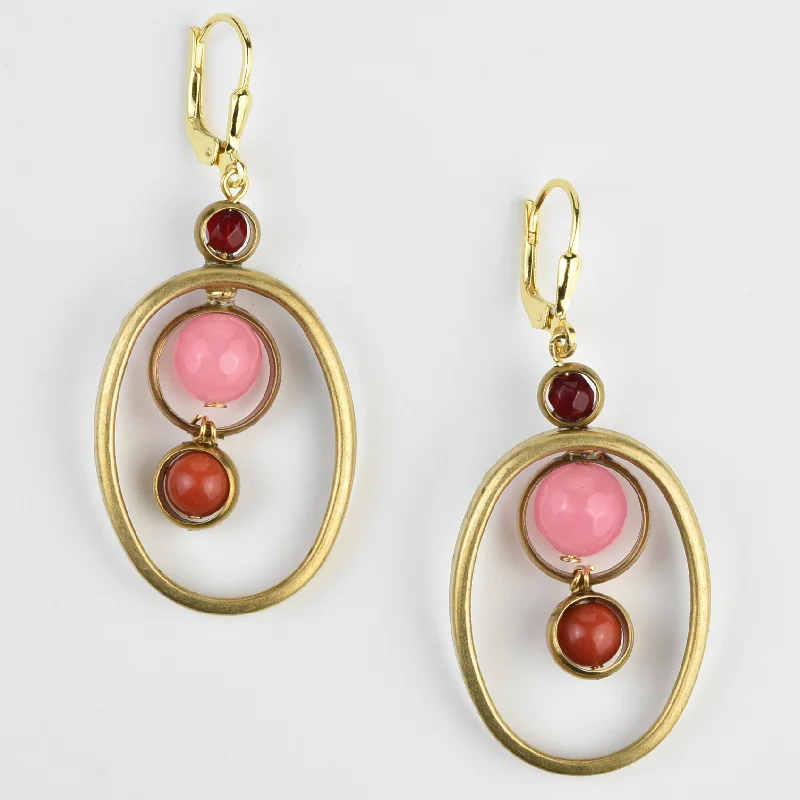 Oval Orbit Earrings