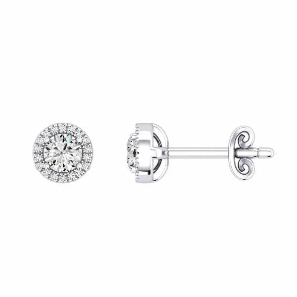 Round Diamond Earring Jackets