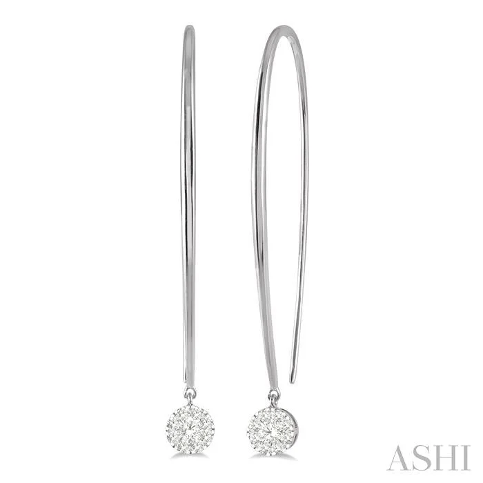 ROUND SHAPE LOVEBRIGHT ESSENTIAL DIAMOND EARRINGS