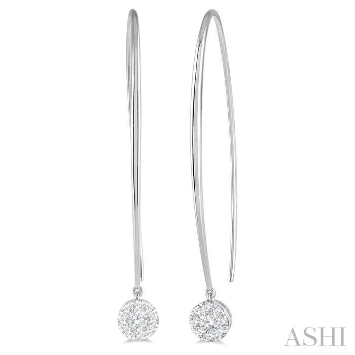 ROUND SHAPE LOVEBRIGHT ESSENTIAL DIAMOND EARRINGS