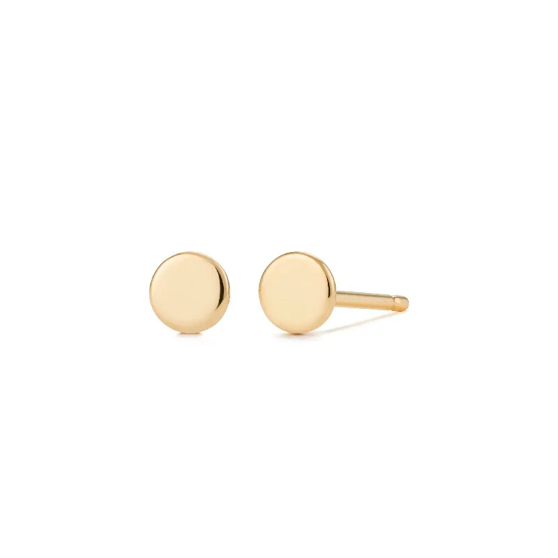 DOT |  Disc Stud Earrings