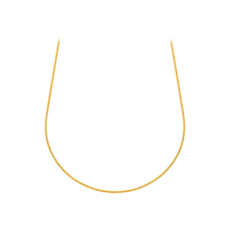 916 Gold Fancy Spiga Chain