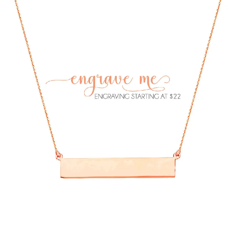 Bremer Jewelry Basics Rose Gold Necklace