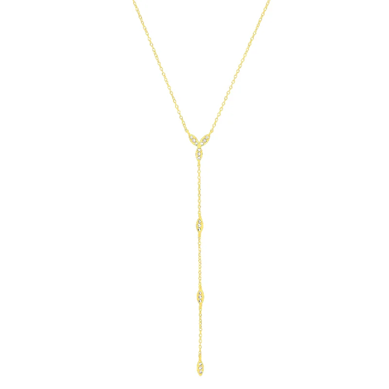 CHIARA LARIAT GOLD