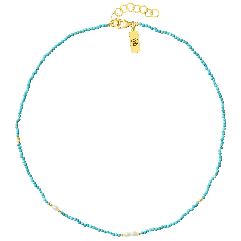 DYLAN NECKLACE TURQUOISE