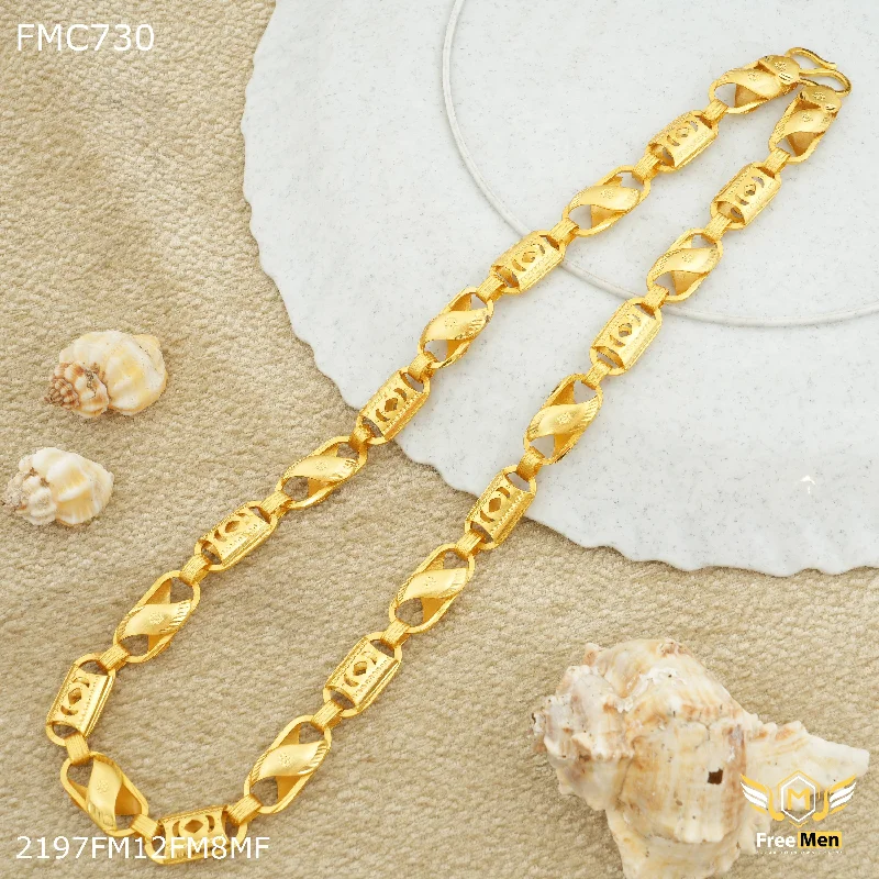 Freemen Broad Nawabi Lotus Chain for Man - FMC730