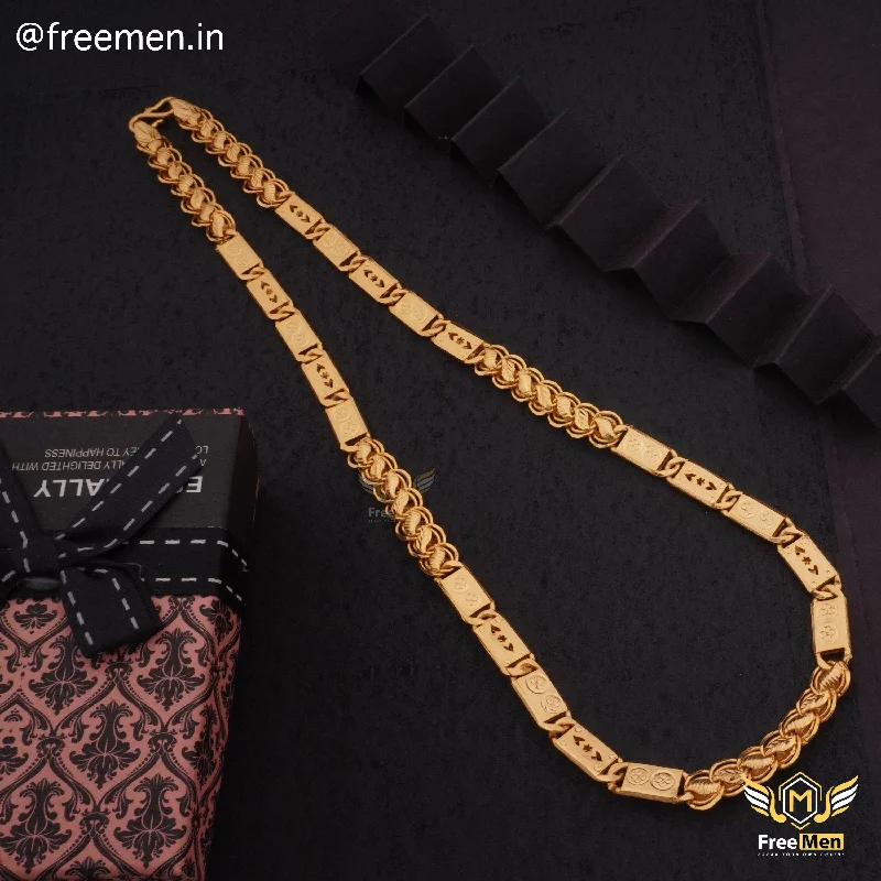 Freemen Fantastic Unique Style Lotus Nawabi Design Chain for Men - FM222