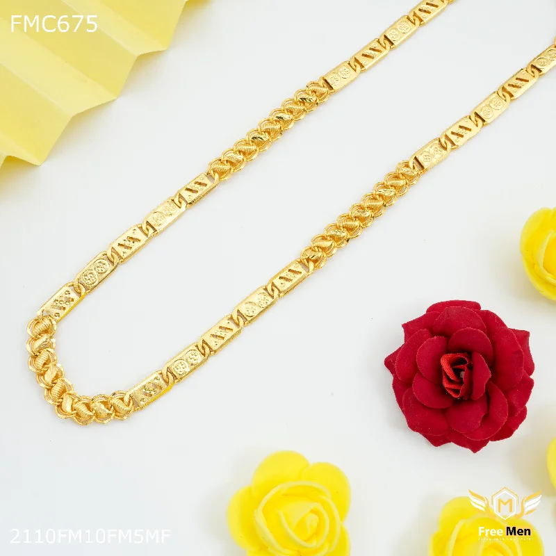 Freemen Golden Kohli Nawabi Chain pendent Design - FMC675