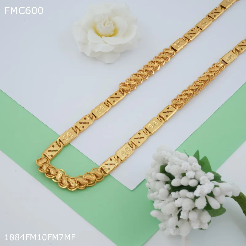 Freemen Kohli Nawabi golden Chain for Man - FMC600