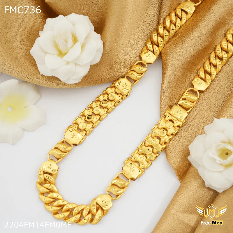 Freemen Leaf Lotus Nawabi Chain for Man - FMC736