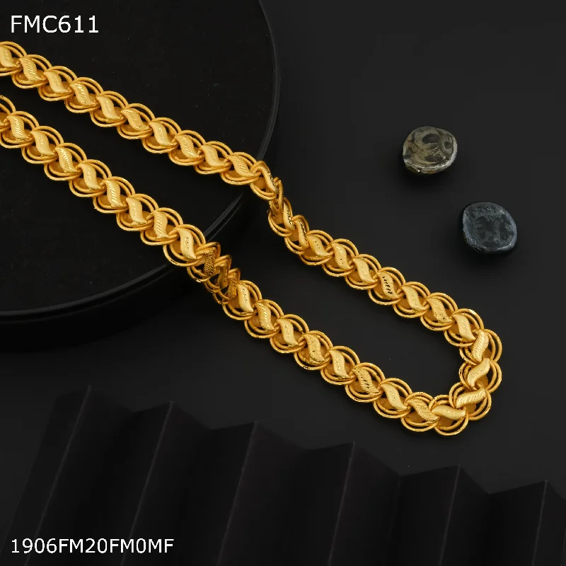 Freemen Lotus Golden heavy Chain for Man - FMC611