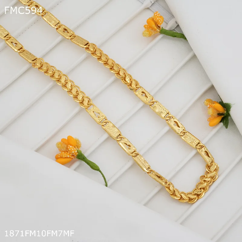 Freemen Lovely kohli Nawabi golden Chain for Man - FMC594