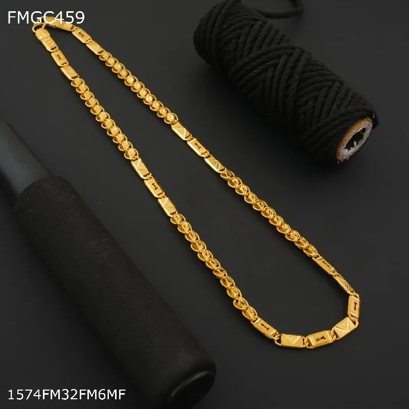 Freemen nawabi arro gold plated Chain Design - FMGC459