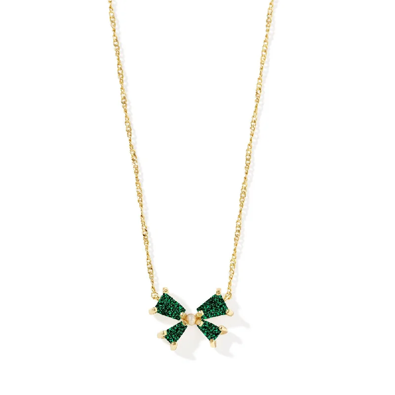 Gold Emerald Drusy