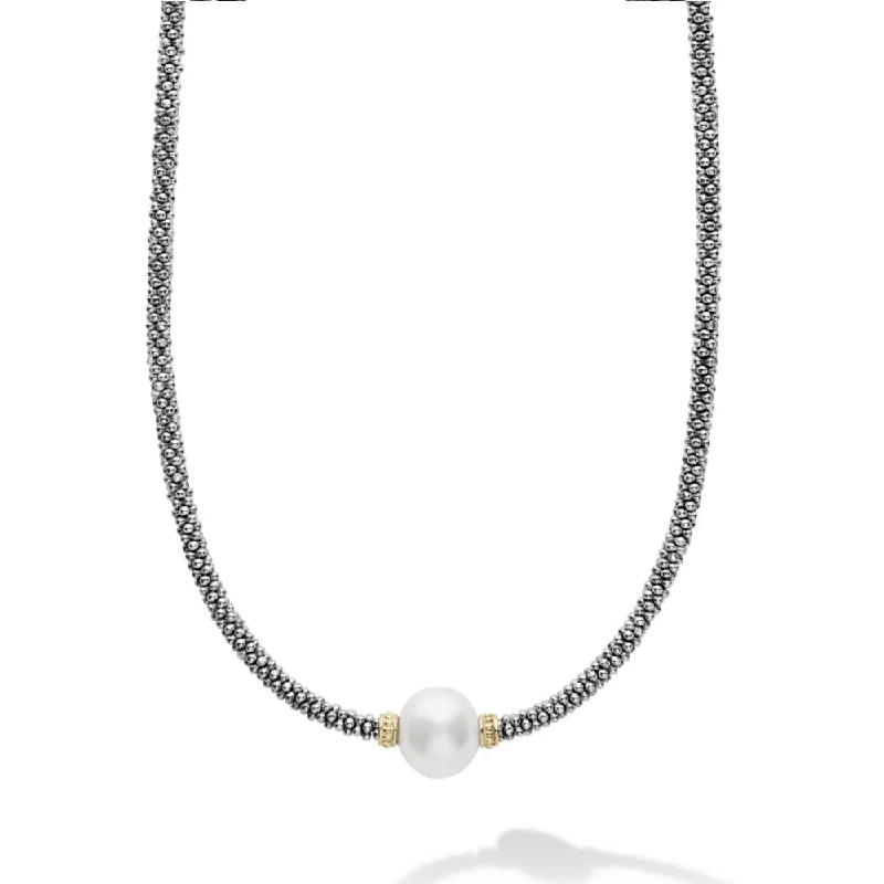 Lagos Luna Caviar Pearl Necklace