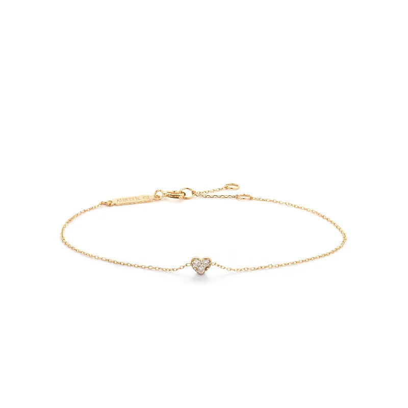 SOPHIE | Diamond Heart Bracelet