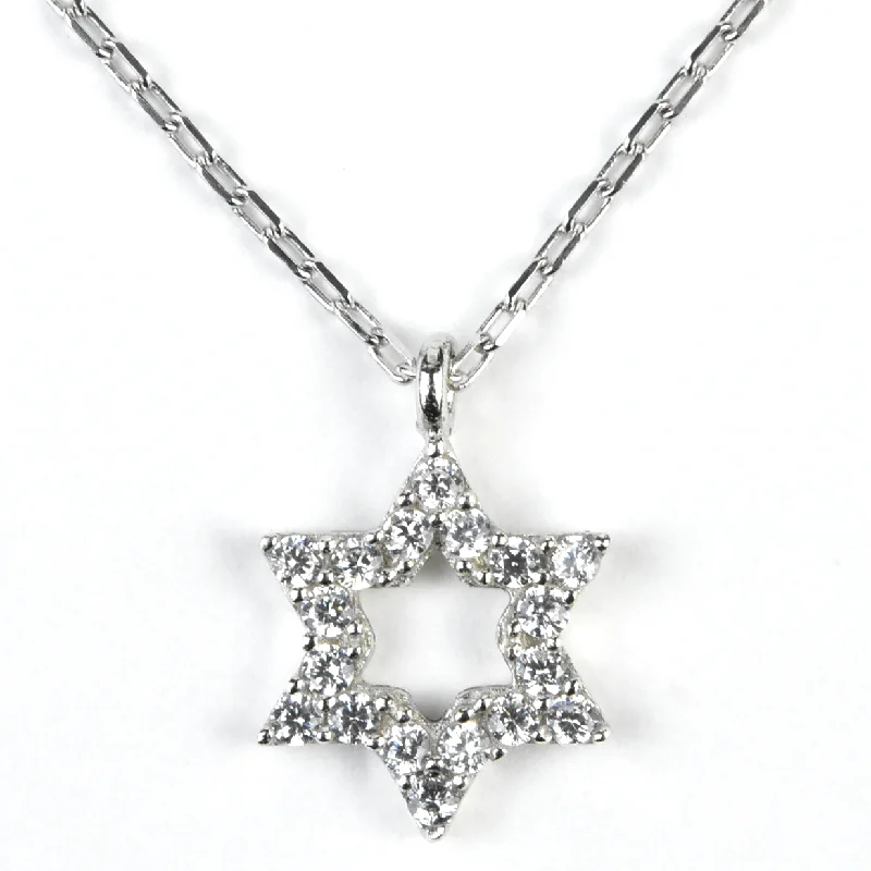 Star of David Pave Pendant