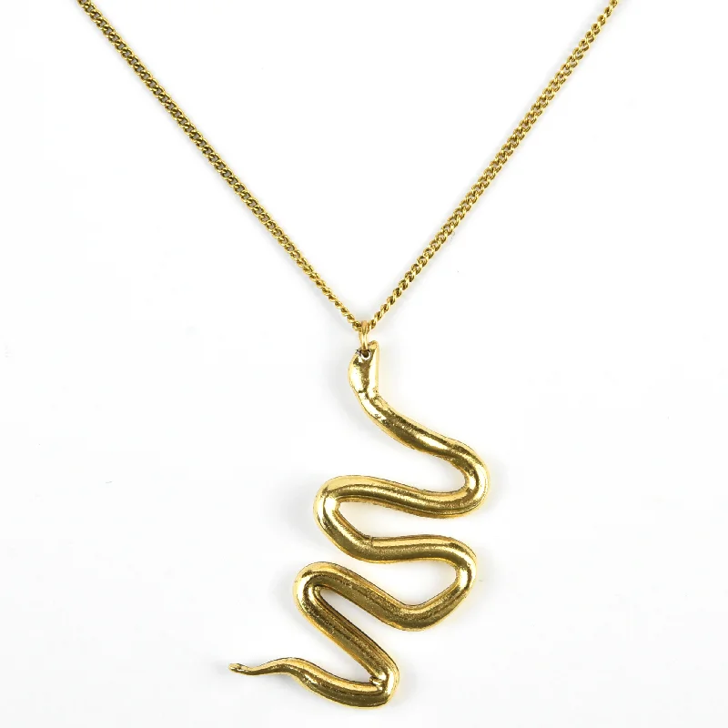 Wavy Serpent Necklace